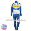 Set Fietsshirt Lange Mouw + Lange Koersbroek 2018 Sport Vlaanderen-Baloise N001 Winter Thermal Fleece
